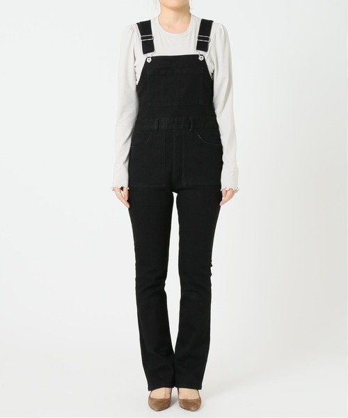 U by SPICK&SPAN(ユーバイスピックアンドスパン)の「U-ginalタイトデニムオールインワン◆(ワンピース・レディース・ブラック・36/38/34)」の15枚目の写真