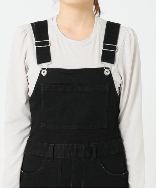 U by SPICK&SPAN(ユーバイスピックアンドスパン)の「U-ginalタイトデニムオールインワン◆(ワンピース・レディース・ブラック・36/38/34)」の18枚目の写真