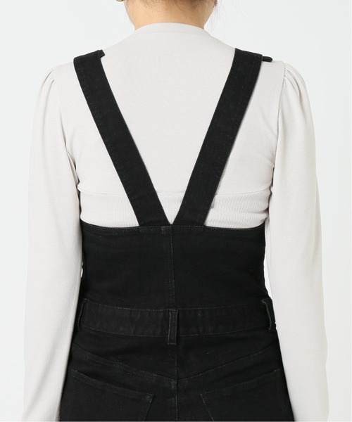 U by SPICK&SPAN(ユーバイスピックアンドスパン)の「U-ginalタイトデニムオールインワン◆(ワンピース・レディース・ブラック・36/38/34)」の19枚目の写真
