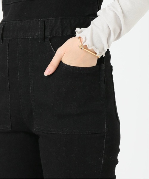U by SPICK&SPAN(ユーバイスピックアンドスパン)の「U-ginalタイトデニムオールインワン◆(ワンピース・レディース・ブラック・36/38/34)」の22枚目の写真