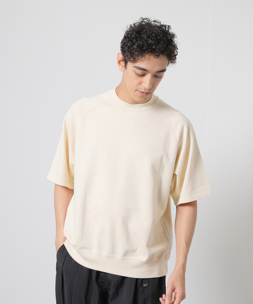 JOURNAL STANDARD J.S HOMESTEAD(ジャーナルスタンダードホームステッド)の「【j.s.homestead】SBTRACT SMV SWEAT S/S TEE(Tシャツ/カットソー・メンズ・ホワイト/ネイビー/アイボリー・MEDIUM/LARGE)」の3枚目の写真