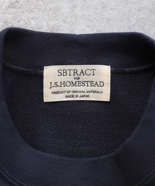 JOURNAL STANDARD J.S HOMESTEAD(ジャーナルスタンダードホームステッド)の「【j.s.homestead】SBTRACT SMV SWEAT S/S TEE(Tシャツ/カットソー・メンズ・ホワイト/ネイビー/アイボリー・MEDIUM/LARGE)」の13枚目の写真