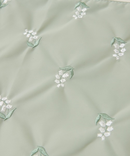 natural couture(ナチュラルクチュール)の「お花刺繍大人うちわケース(その他雑貨・レディース・オフホワイト/ピンク/オレンジ/ブルー/ミント/ラベンダー/ブラック・FREE)」の15枚目の写真