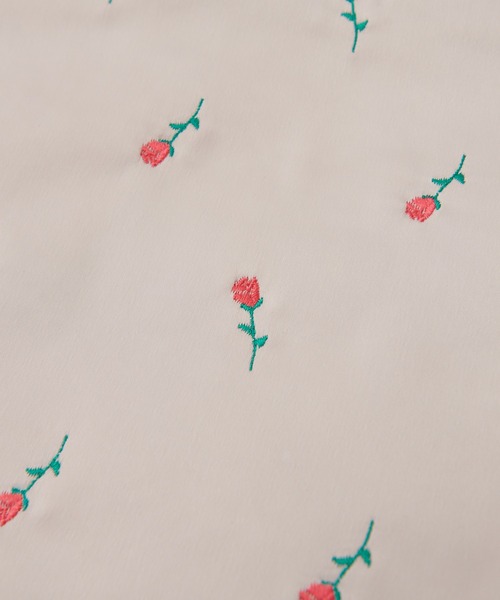 natural couture(ナチュラルクチュール)の「お花刺繍大人うちわケース(その他雑貨・レディース・オフホワイト/ピンク/オレンジ/ブルー/ミント/ラベンダー/ブラック・FREE)」の8枚目の写真