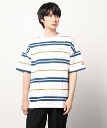 ELEMENT メンズ TAGSTEN BORDER SS Tシャツ 【2022年夏モデル】/エレメント半袖Tシャツ
