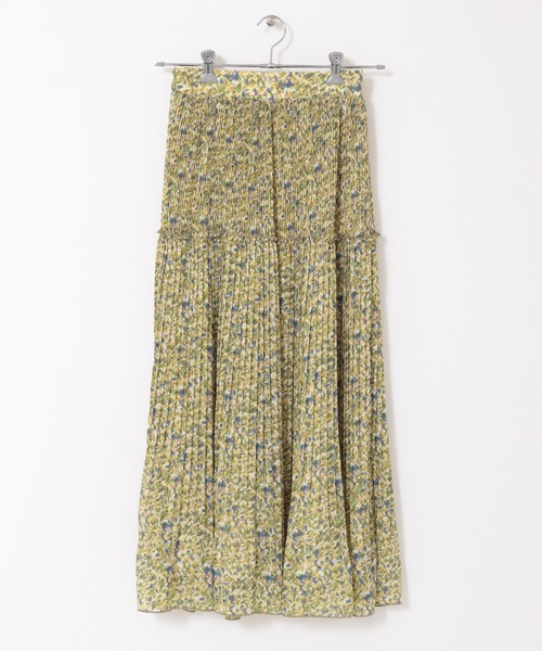 KBF(ケイビーエフ)の「プリーツmixスカート(スカート・レディース・ブラック/アイボリー/グリーン系その他/イエロー系その他・ONE)」の13枚目の写真