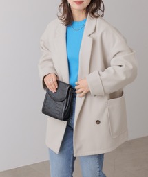 frames RAY CASSIN | ニットモッサライト ダブルテイラーミドルジャケット(テーラードジャケット)