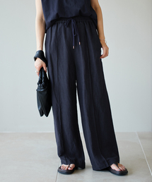 レーヨンリネンイージーパンツ