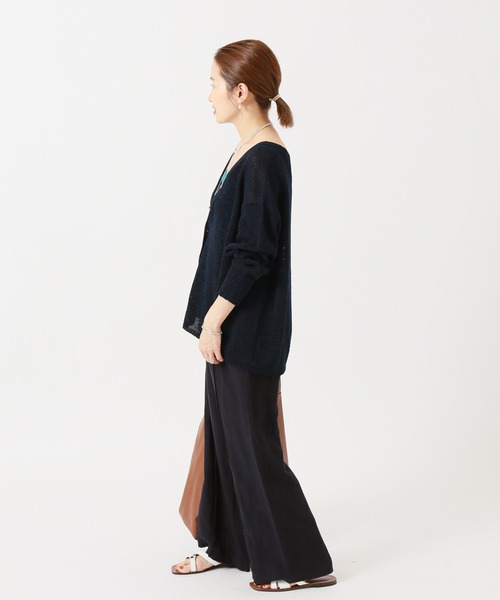 IENA（イエナ）の「レーヨンリネンイージーパンツ（その他パンツ・レディース・ネイビー/イエロー/アイボリー・38/36）」の20枚目の写真