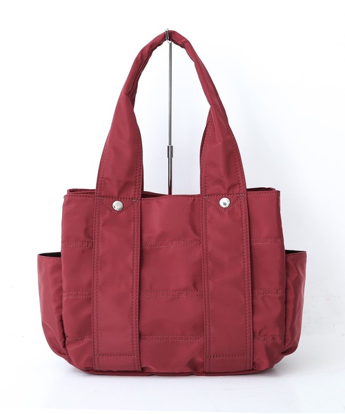 osharewalker（オシャレウォーカー）の「『ポリエステルツイルMサイズトートバッグ』（トートバッグ・レディース・ブラック/グレー/グレイッシュブルー/カーキ/レッド・FREE）」の22枚目の写真