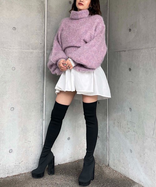 SPIRALGIRL（スパイラルガール）の「ふわふわドルマンニット