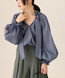 journal standard L'essage | CPリボンブラウス(シャツ/ブラウス)