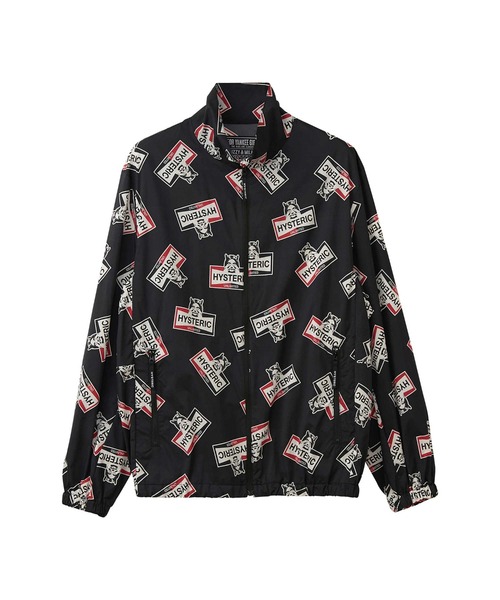 HYSTERIC GLAMOUR(ヒステリックグラマー)の「CHAMPION SOUND柄 パッカブルブルゾン(ブルゾン・メンズ・ブラック系その他/レッド系その他・SMALL/MEDIUM/LARGE/X-LARGE)」の1枚目の写真