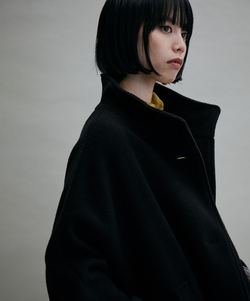 【WEB限定(一部店舗展開あり)】スタンドカラーミドルコート