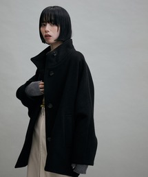 ADAM ET ROPE' | 【WEB限定(一部店舗展開あり)】スタンドカラーミドルコート(その他アウター)