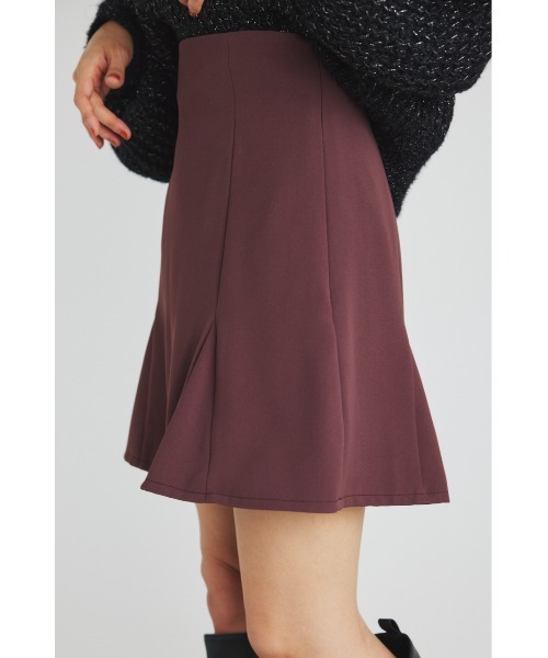 rienda（リエンダ）の「マーメイドハイウエストミニスカート&パンツ マーメイドスカート（スカート・レディース・ピンク/グレー/ブラック/ブルー/ブラウン・SMALL/X-SMALL/MEDIUM）」の12枚目の写真