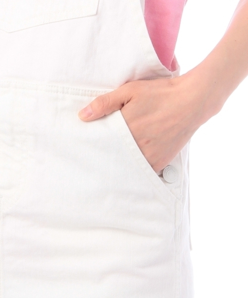 JET（ジェット）の「サロペットスカート（ジャンパースカート・レディース・ホワイト・04/02）」の6枚目の写真