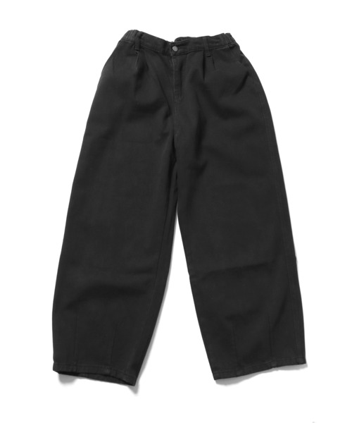 ROOPTOKYO（ループトウキョウ）の「Used like Denim Pants / ユーズドライク バルーンシルエット ワイドデニムパンツ テーパード カーブパンツ（デニムパンツ・メンズ・ブルー/ブラック・L/XL/M/S）」の13枚目の写真