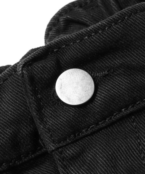 ROOPTOKYO（ループトウキョウ）の「Used like Denim Pants / ユーズドライク バルーンシルエット ワイドデニムパンツ テーパード カーブパンツ（デニムパンツ・メンズ・ブルー/ブラック・L/XL/M/S）」の6枚目の写真