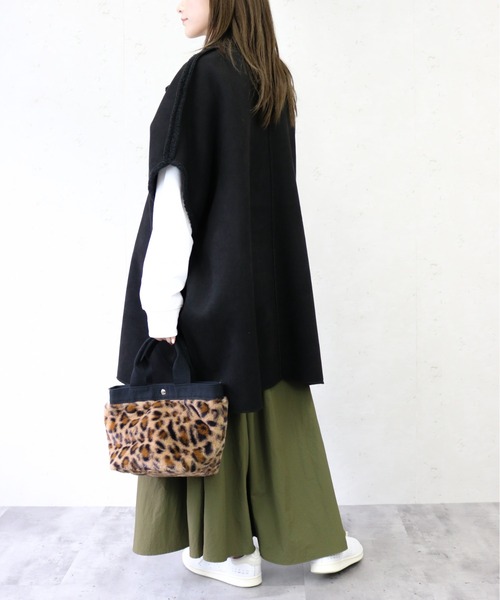 Per sist ence(パーシエンス)の「Per sist ence/ シャカシャカティアードスカート(スカート・レディース・ブラック/ピンク/オレンジ/アイボリー/グレイッシュベージュ/カーキ・FREE)」の15枚目の写真