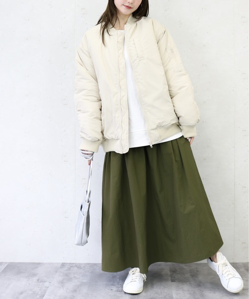 Per sist ence(パーシエンス)の「Per sist ence/ シャカシャカティアードスカート(スカート・レディース・ブラック/ピンク/オレンジ/アイボリー/グレイッシュベージュ/カーキ・FREE)」の16枚目の写真