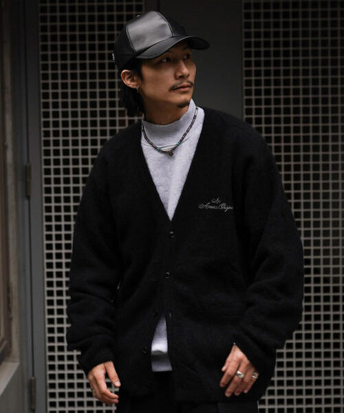 WEB LIMITED】Schott/ショット PERFECTO MOHAIR CARDIGAN SWEATER