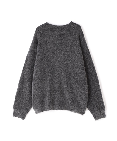 Schott(ショット)の「【WEB LIMITED】Schott/ショット PERFECTO MOHAIR CARDIGAN SWEATER/パーフェクトモヘアカーディガン(カーディガン/ボレロ・メンズ・チャコールグレー/ブラック・LARGE/X-LARGE)」の6枚目の写真