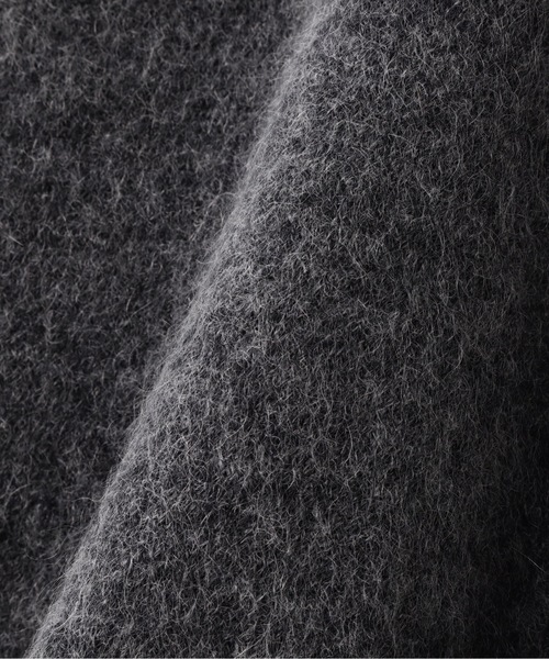 Schott(ショット)の「【WEB LIMITED】Schott/ショット PERFECTO MOHAIR CARDIGAN SWEATER/パーフェクトモヘアカーディガン(カーディガン/ボレロ・メンズ・チャコールグレー/ブラック・LARGE/X-LARGE)」の8枚目の写真