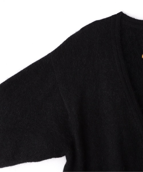 Schott(ショット)の「【WEB LIMITED】Schott/ショット PERFECTO MOHAIR CARDIGAN SWEATER/パーフェクトモヘアカーディガン(カーディガン/ボレロ・メンズ・チャコールグレー/ブラック・LARGE/X-LARGE)」の10枚目の写真