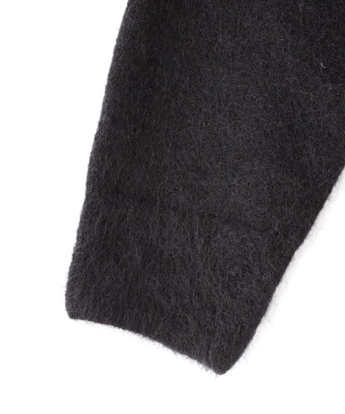 Schott(ショット)の「【WEB LIMITED】Schott/ショット PERFECTO MOHAIR CARDIGAN SWEATER/パーフェクトモヘアカーディガン(カーディガン/ボレロ・メンズ・チャコールグレー/ブラック・LARGE/X-LARGE)」の13枚目の写真
