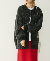 Chaco closet | 畔編みモヘアライクボリュームスリーブカーディガン(カーディガン/ボレロ)