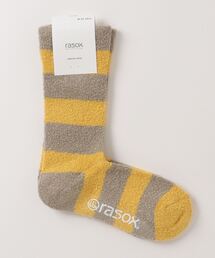 RASOX/ラソックス　ソフトタッチ・パネルボーダー　メンズ