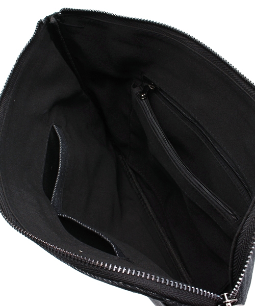 VENCEEXCHANGE（ヴァンスエクスチェンジ）の「カラーデニムクラッチ（ショルダーバッグ・メンズ・グレー/レッド/ブルー/スカイブルー/ブラック・FREE）」の18枚目の写真