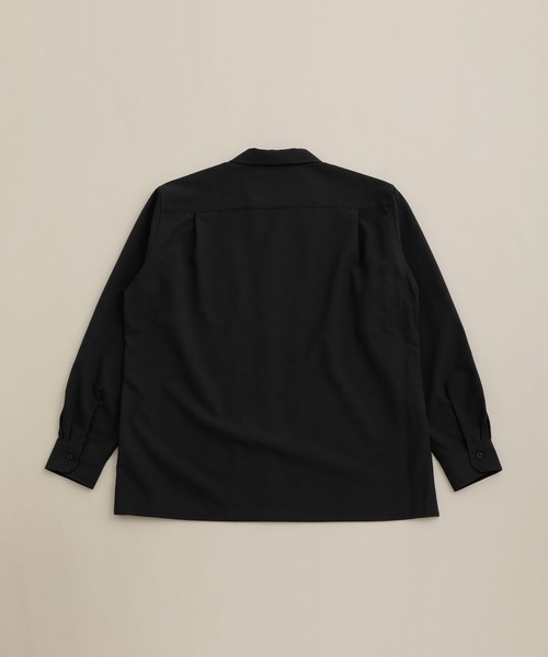 NANO universe（ナノユニバース）の「LB.04/トロワイドシャツ（シャツ/ブラウス・メンズ・カーキ/モカ/スミクロ・S/M/L/XL）」の4枚目の写真