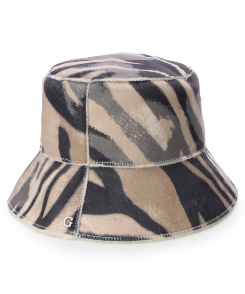 Guess（ゲス）の「Faux Fur Hat（ハット・レディース・ベージュ・ONE SIZE）」の2枚目の写真