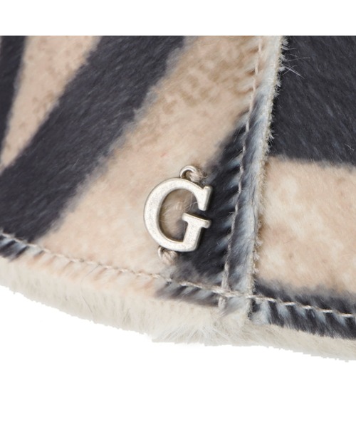 Guess（ゲス）の「Faux Fur Hat（ハット・レディース・ベージュ・ONE SIZE）」の6枚目の写真