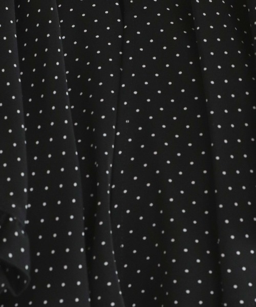 mysty woman（ミスティウーマン）の「フリルカラーアソートブラウス 171643（シャツ/ブラウス・レディース・オフホワイト/ブラック系その他/ブルー・FREE）」の7枚目の写真