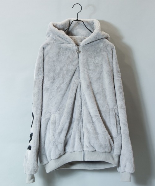 GALLIS ADDICTION（ガリスアディクション）の「GA LOGO FUR BLOUSON（ブルゾン・メンズ・ホワイト/ブラック/グレー/グリーン/ベージュ/ブラック系その他2・M/L/XL）」の17枚目の写真