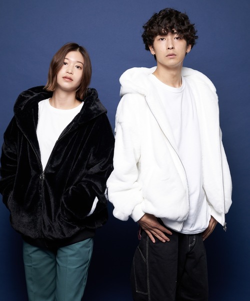 GALLIS ADDICTION（ガリスアディクション）の「GA LOGO FUR BLOUSON（ブルゾン・メンズ・ホワイト/ブラック/グレー/グリーン/ベージュ/ブラック系その他2・M/L/XL）」の16枚目の写真