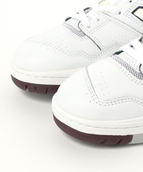 NEW BALANCE（ニューバランス）の「NEW BALANCE / BB550PWB（スニーカー・メンズ・ホワイト・26.5cm/27.0cm/27.5cm/28.0cm/26.0cm）」の2枚目の写真