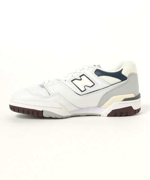NEW BALANCE（ニューバランス）の「NEW BALANCE / BB550PWB（スニーカー・メンズ・ホワイト・26.5cm/27.0cm/27.5cm/28.0cm/26.0cm）」の3枚目の写真