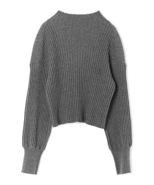 ReNorm（リノーム）の「【SET UP対応】リブニットプルオーバー（ニット/セーター・レディース・チャコール/ネイビー・フリー）」の8枚目の写真