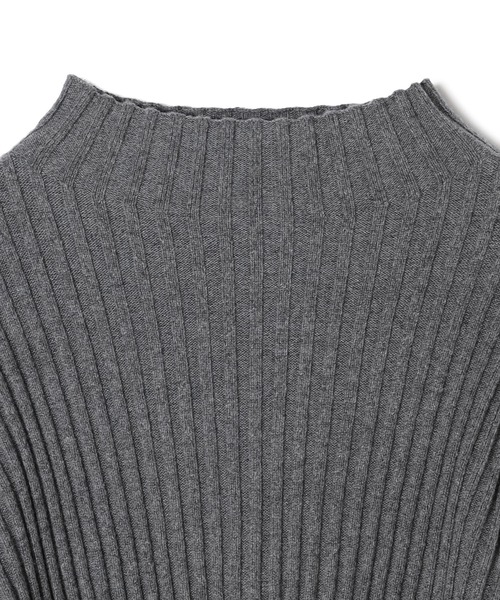 ReNorm（リノーム）の「【SET UP対応】リブニットプルオーバー（ニット/セーター・レディース・チャコール/ネイビー・フリー）」の12枚目の写真