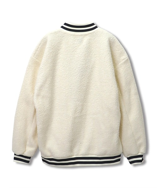 CORISCO(コリスコ)の「ボア裏フリース スタジャン(M1)(スタジャン・メンズ・ブラック/オートミール・MEDIUM/LARGE/X-LARGE)」の8枚目の写真