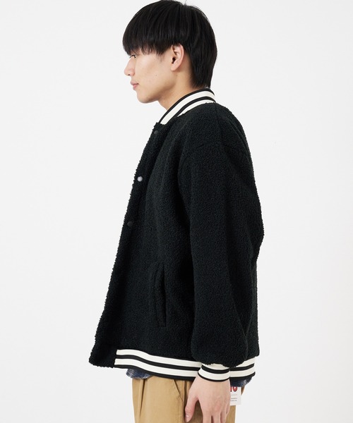 CORISCO(コリスコ)の「ボア裏フリース スタジャン(M1)(スタジャン・メンズ・ブラック/オートミール・MEDIUM/LARGE/X-LARGE)」の18枚目の写真