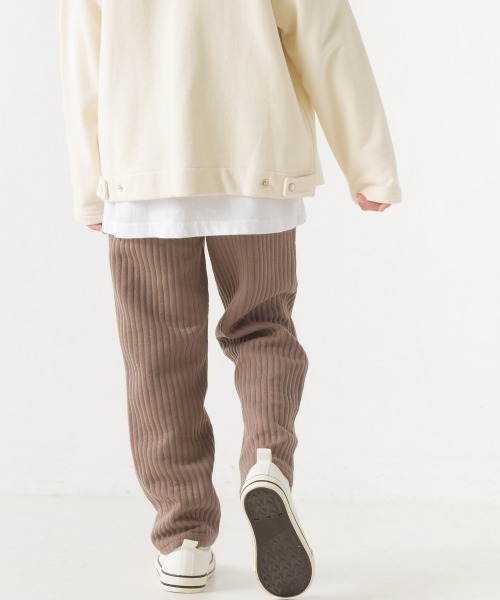 OMNES(オムネス)の「キッズラインキルトパンツ(その他パンツ・キッズ・ライトカーキ/モカ/ピンクベージュ/ブラック・100/110/120/130/140)」の15枚目の写真