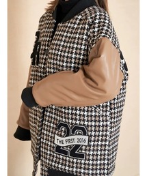 Darich ダーリッチ Dベアチェックビッグスタジャン Darich（ダーリッチ）の「Dベアチェックビッグスタジャン