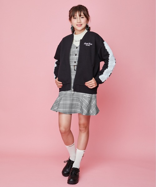 JENNI love(ジェニィラブ)の「起毛チェックベルト付きスカパン(その他パンツ・キッズ・ブラウン/ブラック/ベージュ・140cm/150cm/160cm/130cm)」の8枚目の写真