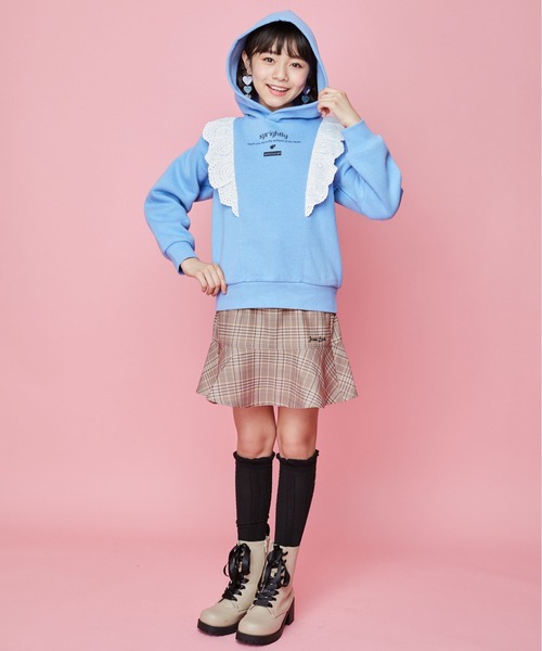 JENNI love(ジェニィラブ)の「起毛チェックベルト付きスカパン(その他パンツ・キッズ・ブラウン/ブラック/ベージュ・140cm/150cm/160cm/130cm)」の17枚目の写真