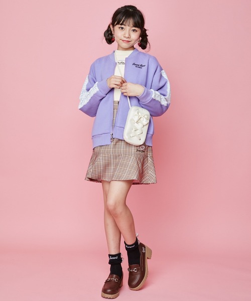 JENNI love(ジェニィラブ)の「起毛チェックベルト付きスカパン(その他パンツ・キッズ・ブラウン/ブラック/ベージュ・140cm/150cm/160cm/130cm)」の13枚目の写真